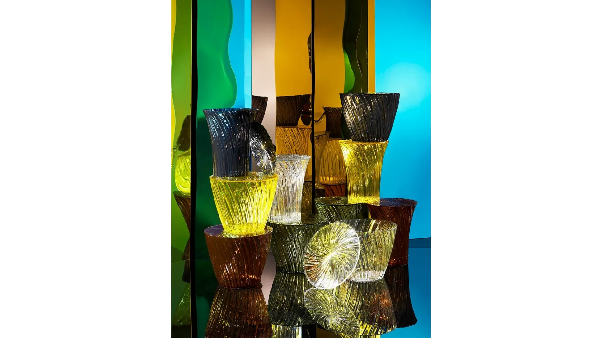 Tavolino Sparkle in plexiglas di Kartell