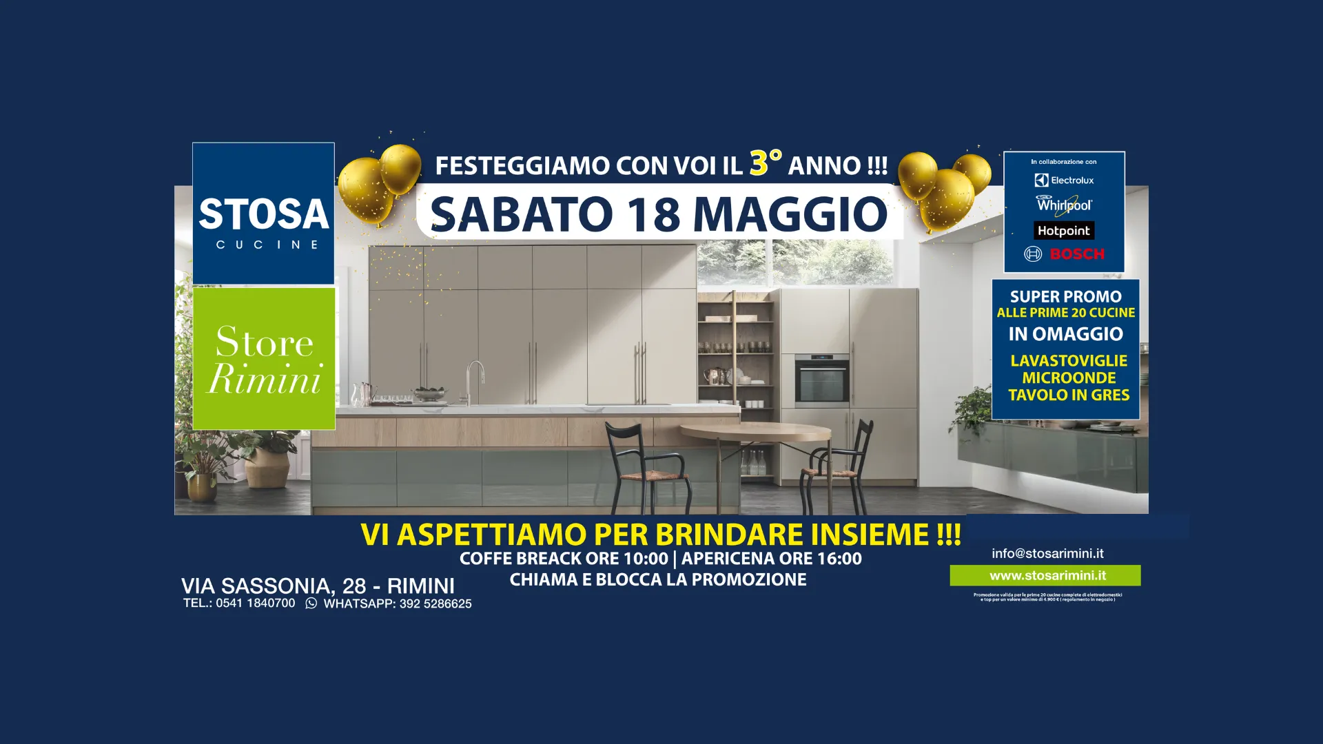 Promo Anniversario Stosa Arezzo