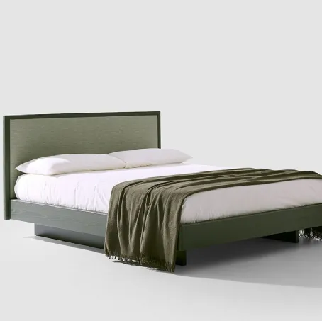 Letto Awase soft con testiera in tessuto di Bolzan Letti