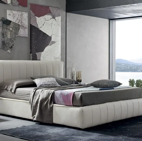 Letto in ecopelle Oliver di Maronese Acf